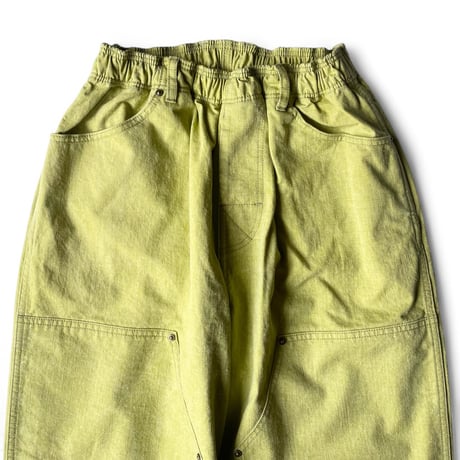 COMFORTABLE REASON / Double Knee Pigment Pant