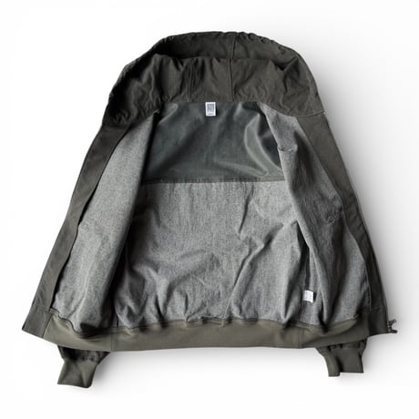 COMFORTABLE REASON / Pigment Coating Hooded Jacket