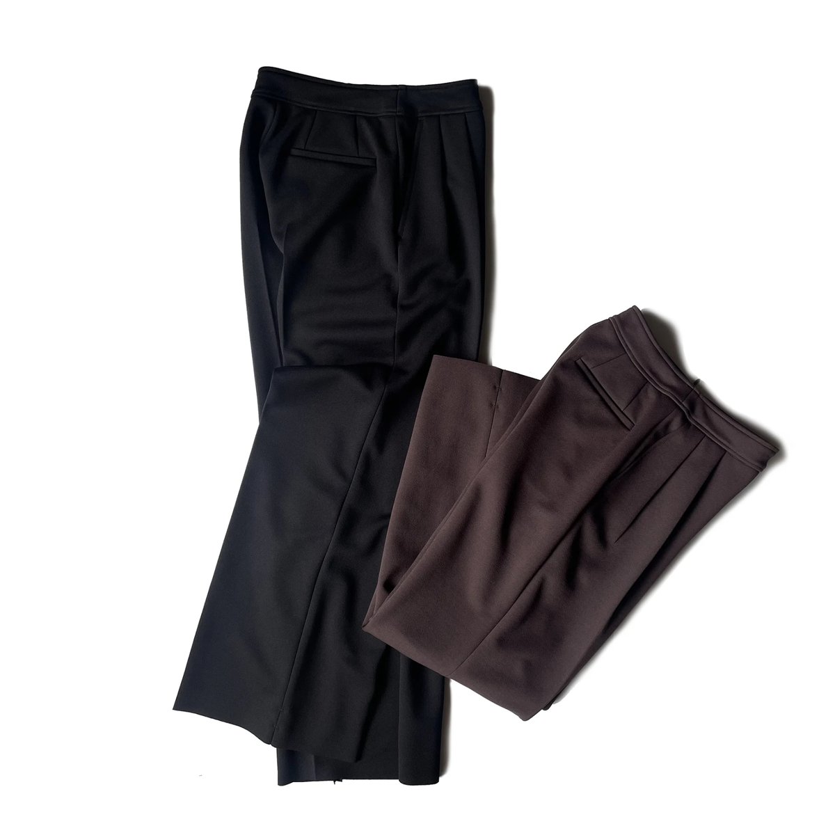 PHEENY / Amunzen 2 tuck wide pants | FLUTTER