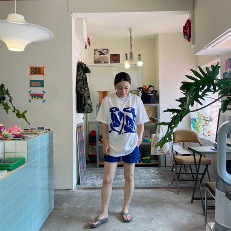 Naomi Yarn Delight / BLUE NUDE SS T-SHIRTS TWINS
