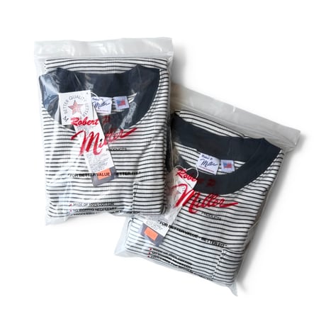 RELAXFIT / Miller × Relaxfit Panel Rib Border tshirt