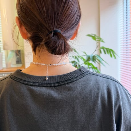 FLUTTER / Opal＆Karen Silver Choker