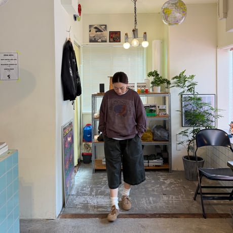 COMFORTABLE REASON / Botanical Wax Aging Shorts