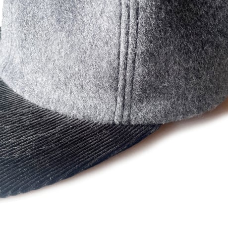 FLUTTER / 2WAY PONPON CAP Grey