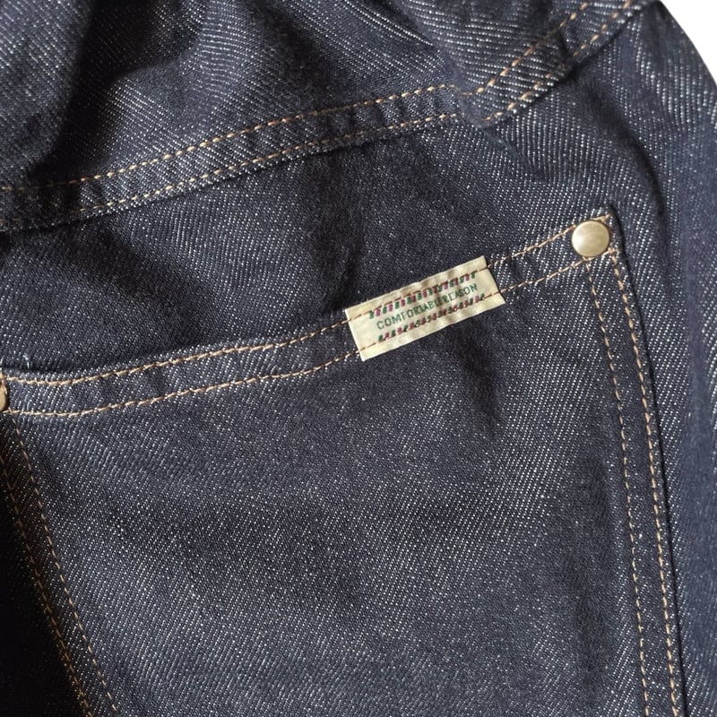 パンツ comfortable reason Reactive Dyed Denim COMFORTABLE REASON｜Reactive Dyed Denim｜BLUE – Origin Store
