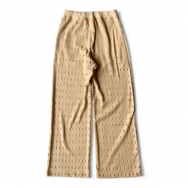 パンツ PHEENY Hole russell wide pants PHEENY/HOLE RUSSELL WIDE PANTS(YELLOW)