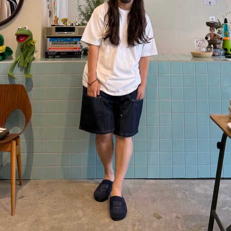 RELAXFIT /  Double Knee pocket denim Beachshorts