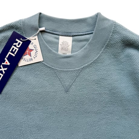 RELAXFIT / Pique sweat crew