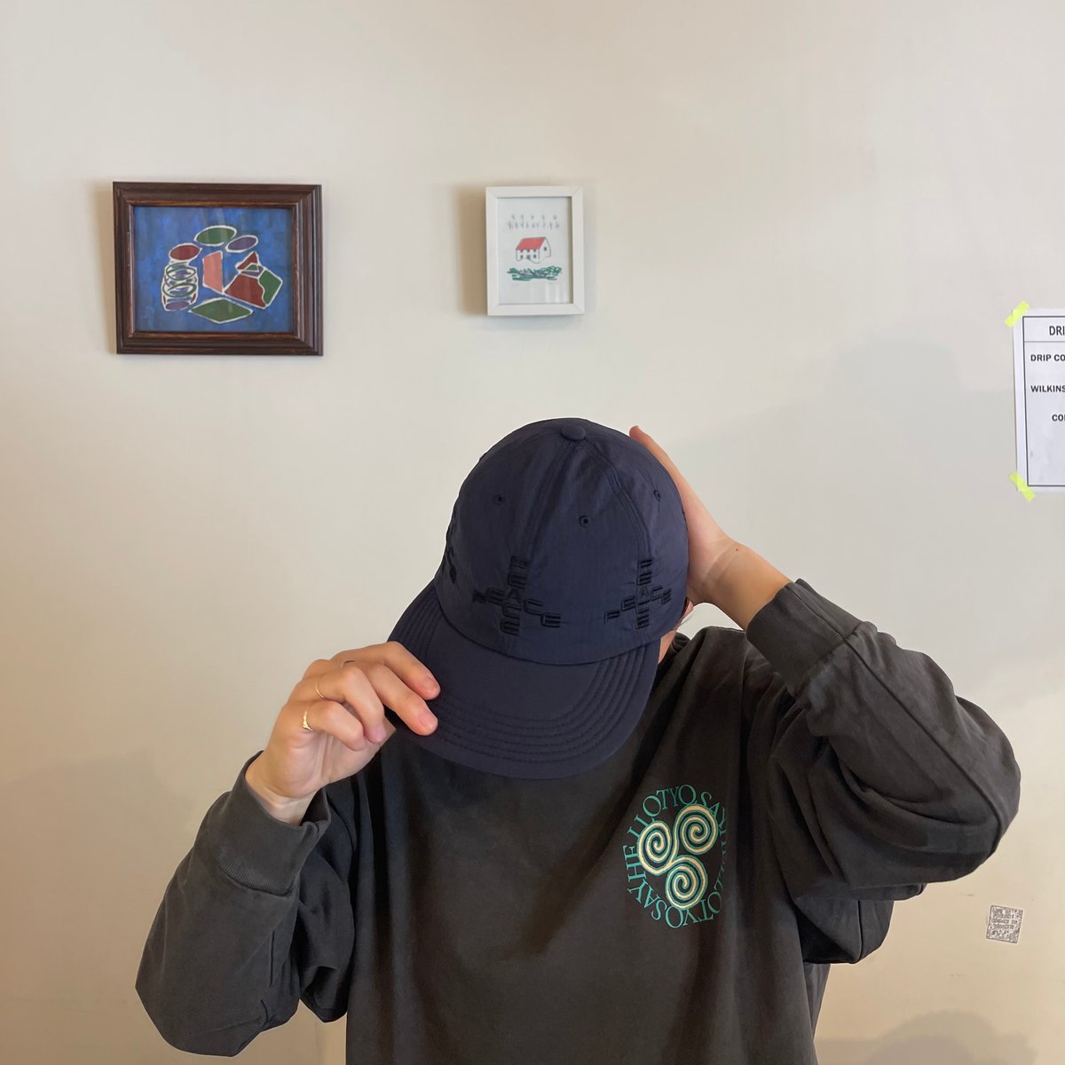 Bamiki　キャップ garbage / SOFT BRIM 6 PANEL CAP (MORE PEACE) |