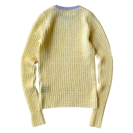 PHEENY / Check Jacquard Knit L/S