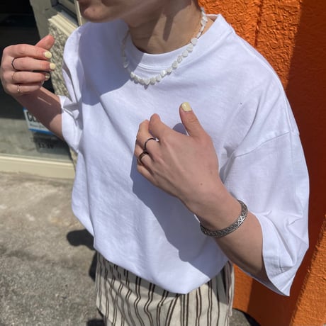 ROSETTAPRAYER / Pearl Shell Toglle Necklace ♡