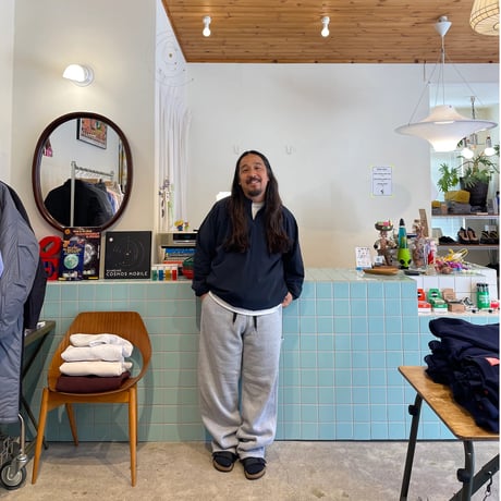 NEO BLUE / BAGGY CARPENTER SWEAT PANTS