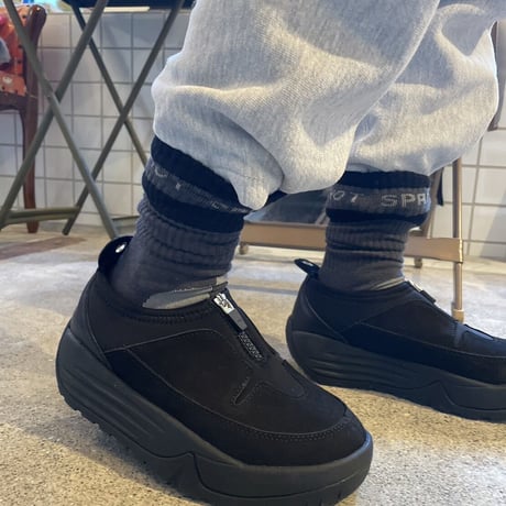 FLUTTER / FRONT MARK CREW SOCKS