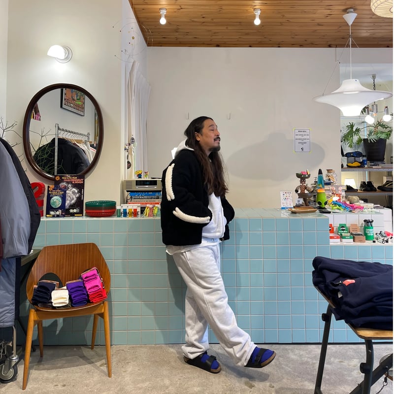 MacMahon Knitting Mills / Knit MA-1 3D BONE | F