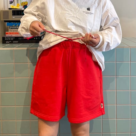 TRIBE WEAR / Basic Sweat Shorts RED