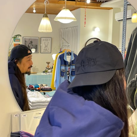 garbage / PRE CURVE BRIM 6 PANEL CAP (4:33)