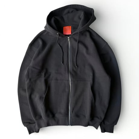 TRIBE WEAR / Basic Zip Up Hoodie CHARCOAL