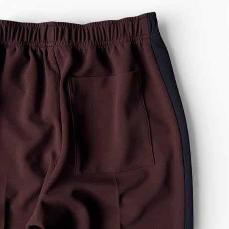 PHEENY / Georgette Kersey Side-stripe Flare Pants