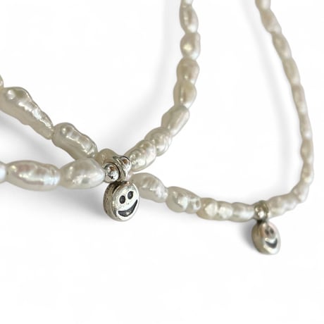 FLUTTER / Pearl＆Karen Silver choker