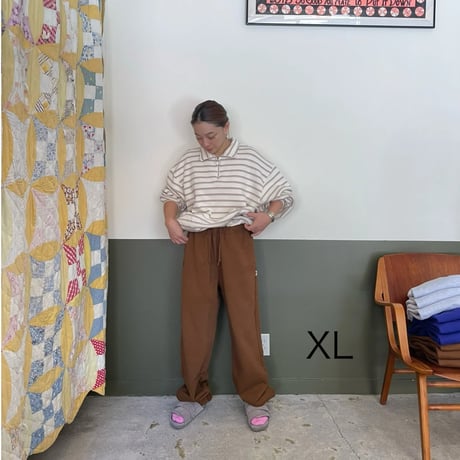 TRIBE WEAR / Basic Sweat Pants BROWN