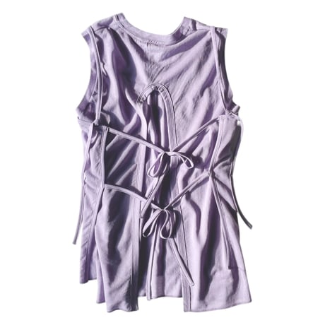 PHEENY / Cotton nylon sheer N/S ensemble