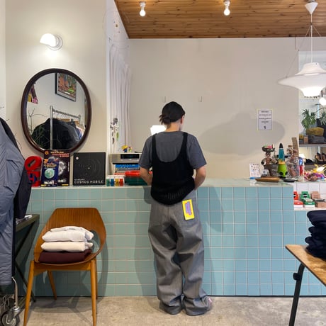 NEO BLUE / BAGGY SKATE PANTS