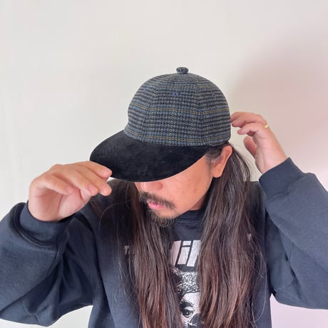 FLUTTER / 2WAY PONPON CAP Glen Check