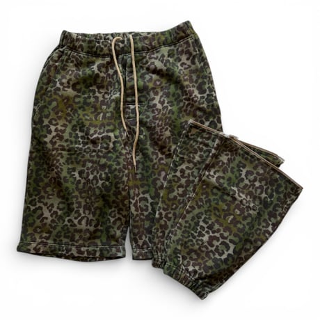 PHINGERIN / CONVERTIBLE SWEATPANTS LEOPARD