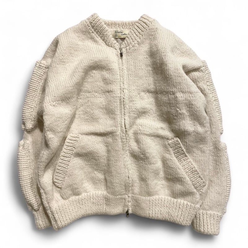 MacMahon Knitting Mills / Knit MA-1 3D BONE | F