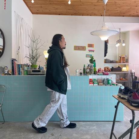 RELAXFIT / New orleans thermal zip hoodie