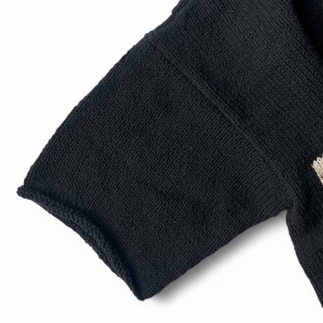 MacMahon Knitting Mills / BIG-S/S Crew Neck Knit-PEACE