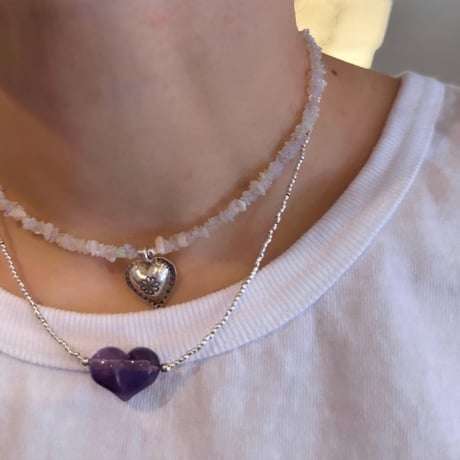 FLUTTER / Opal＆Karen Silver Choker