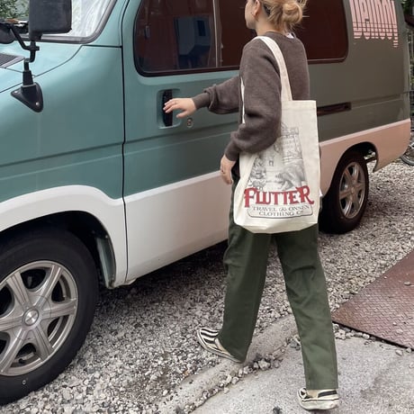 RELAX FIT × FLUTTER / ONSEN Arcade tote