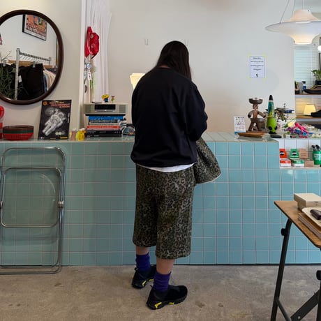 PHINGERIN / CONVERTIBLE SWEATPANTS LEOPARD