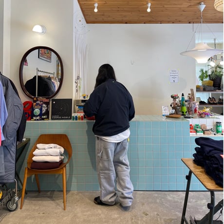NEO BLUE / BAGGY CARPENTER SWEAT PANTS