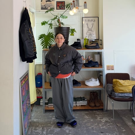 SAYHELLO / Down Short Coach Jacket