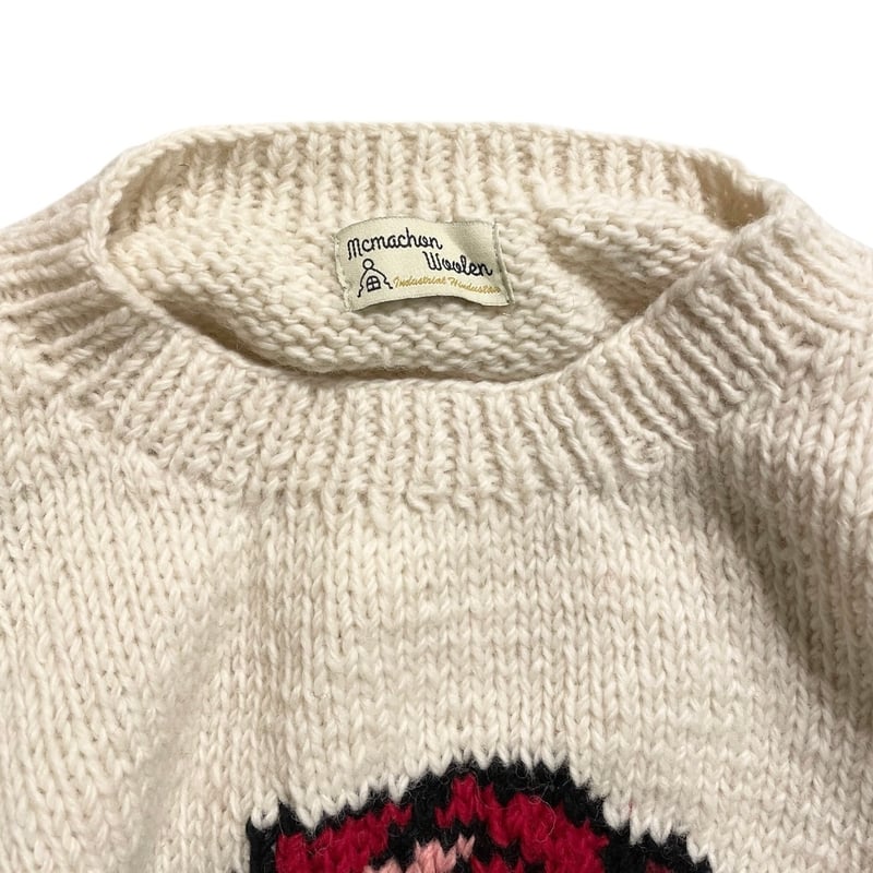 トップス MacMahon Knitting Mills MacMahon Knitting Mills / Crew Neck Knit-ROSE |