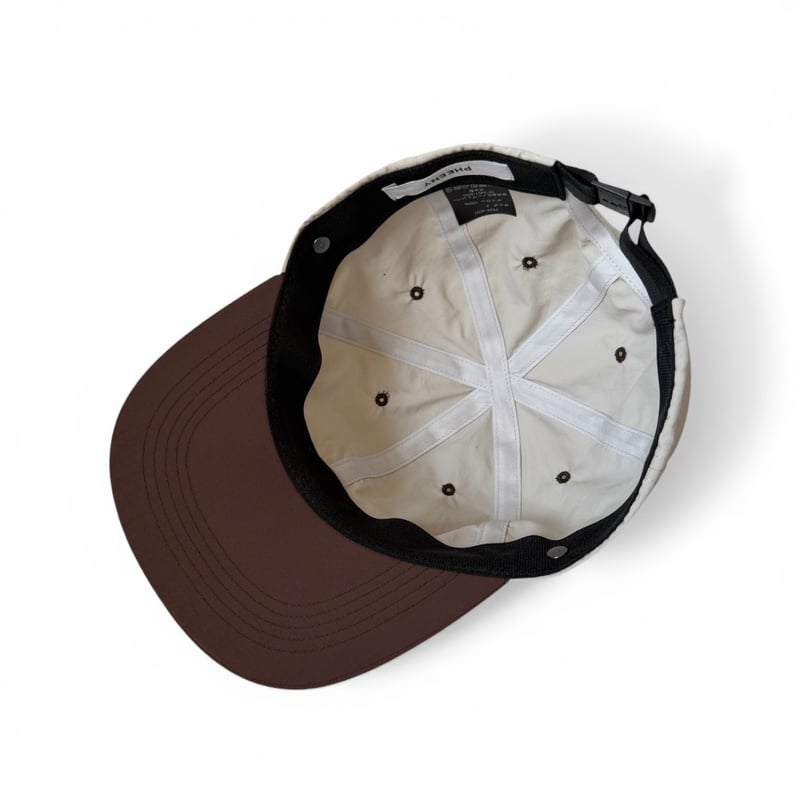 PHEENY×FLUTTER / Nylon taffeta cap with scarf 2