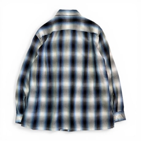 PHEENY / Rayon Ombre Check L/S Shirt