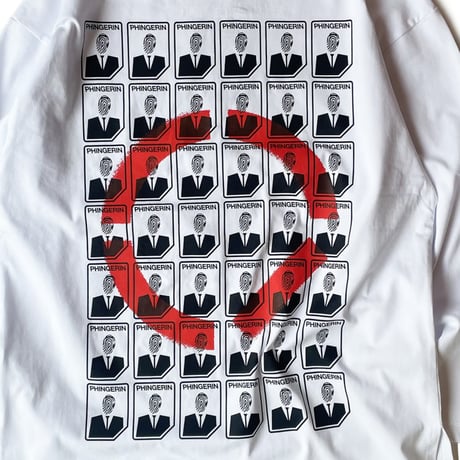 PHINGERIN / AGENT.P BOAT-NECK L/S TEE
