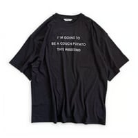 PHEENY / Flocked Vintage Jersey Tee