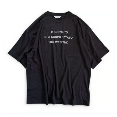 PHEENY / Flocked Vintage Jersey Tee