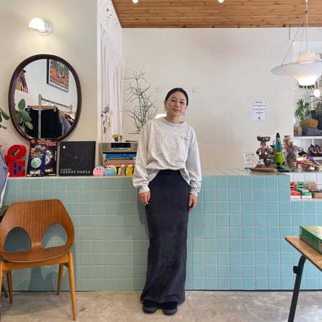PHEENY / Mole yarn wholegarment long skirt