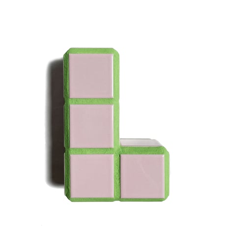 CEREAL  / TILE PLATE TETRIS L