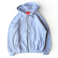 TRIBE WEAR / Basic Zip Up Hoodie GREY