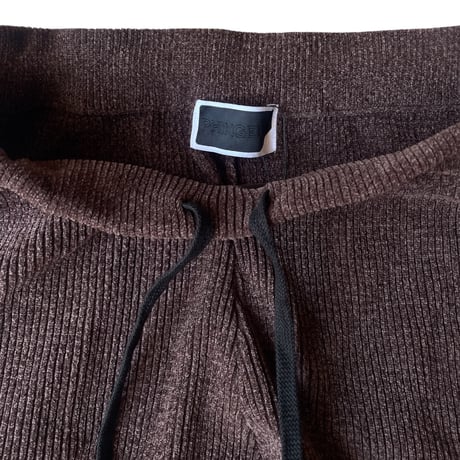 PHINGERIN / CORDY KNIT PANTS