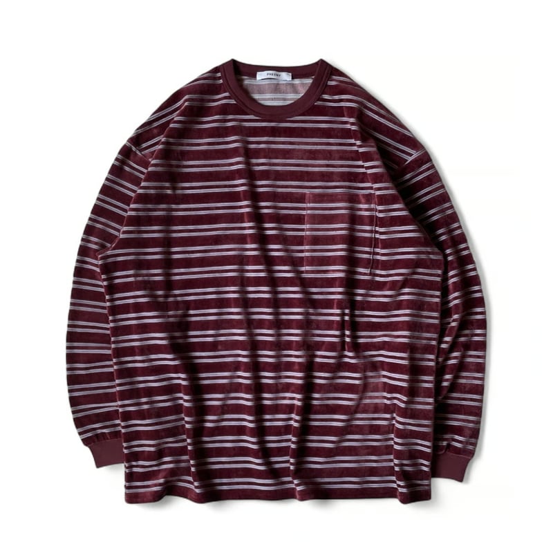 PHEENY / Velvet border L/S | FLUTTER