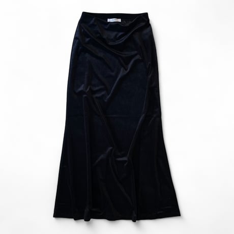 PHEENY / Sheer velour mermaid skirt