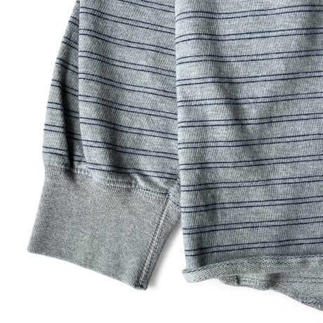 WALLA WALLA SPORT / U.S. MADE STRIPE LT TERRY CREW