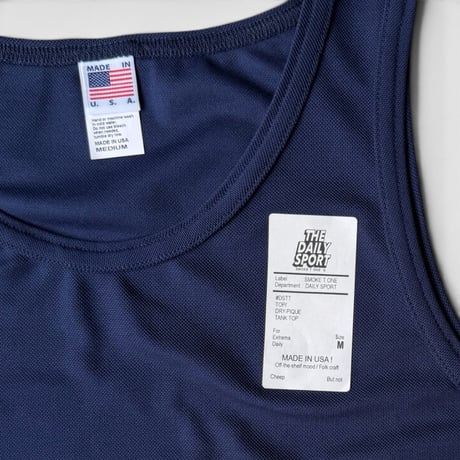 SMOKE T ONE / DAILY SPORT D-PIQUE TANK TOP